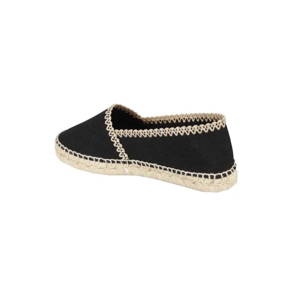 Castañer Kellen Black Slip On Espadrille Flat Shoe, Size 9 (Italian size 40) - Picture 3 of 4